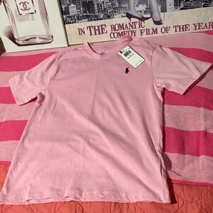 Polo by Ralph Lauren Men’s Light Pink Short Sleeve Crew Tee
